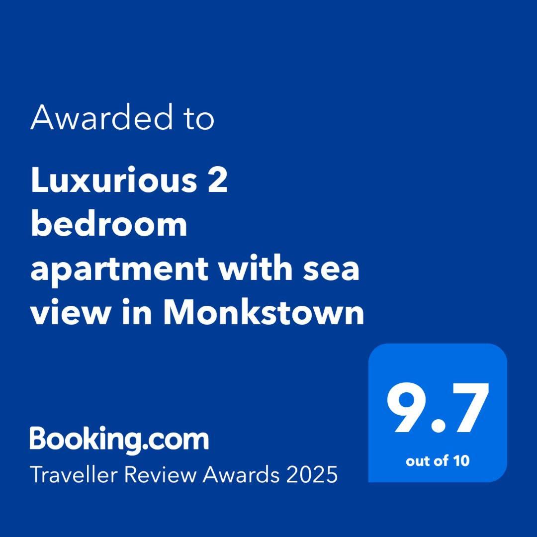 Luxurious 2 Bedroom Apartment With Sea View In Monkstown Blackrock  Exterior foto